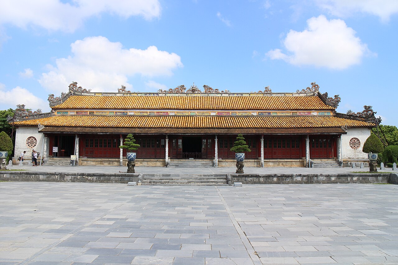 Thai Hoa Palace of Supreme Harmony inside the Hue Imperial Citadel