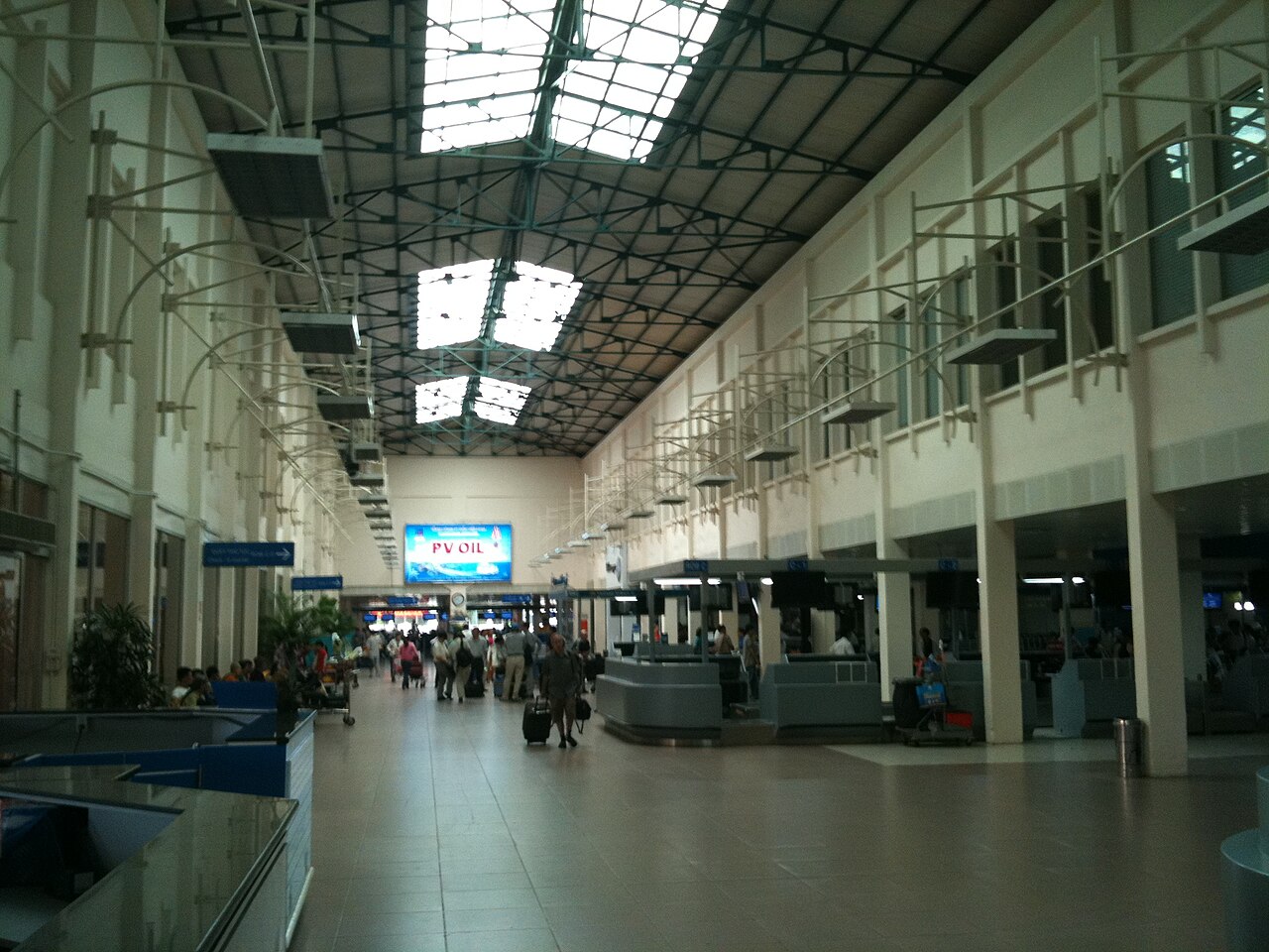 Tan Son Nhat International Airport passenger terminal building in Ho Chi Minh City, Vietnam